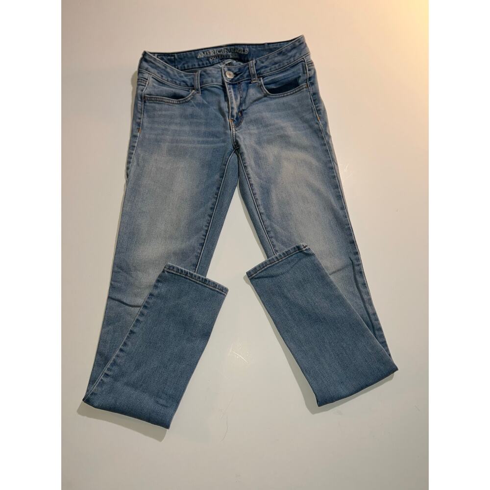 American Eagle outfitters women’s super stretch blue jeans jegging
